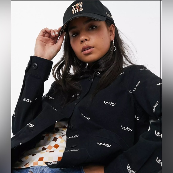 Vans Jackets & Blazers - Vans Breast Cancer Awareness Embroidered Jacket